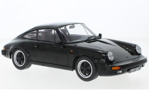 Diecast model cars Porsche 911 SC black 1983 1/18 KK Scale