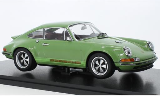 Diecast model cars Porsche 911 Base Singer vert 1/18 KK Scale