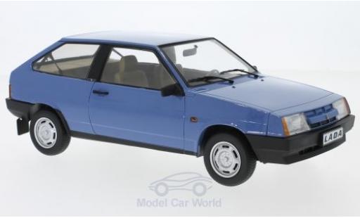 Diecast model cars Lada Samara Base blue 1984 1/18 KK Scale