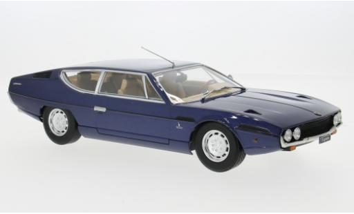 Diecast model cars Lamborghini Espada S2 blue 1970 1/18 KK Scale