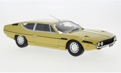 Diecast model cars Lamborghini Espada S2 gold 1970 1/18 KK Scale