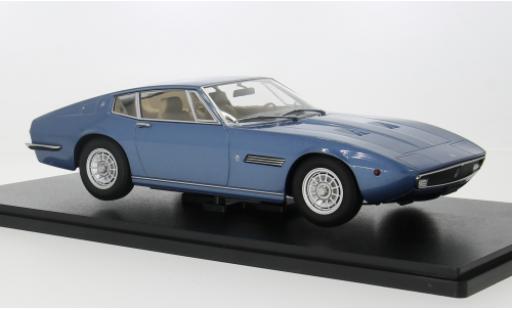 Diecast model cars Maserati Ghibli coupe blue 1969 1/18 KK Scale