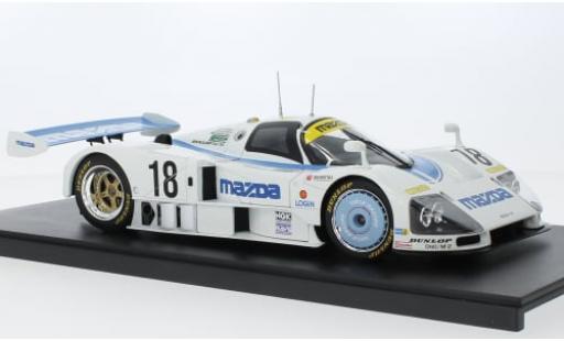 Diecast model cars Mazda 787B Base No.18 speed Co. Ltd. 24h Le Mans 1991 1/18 KK Scale