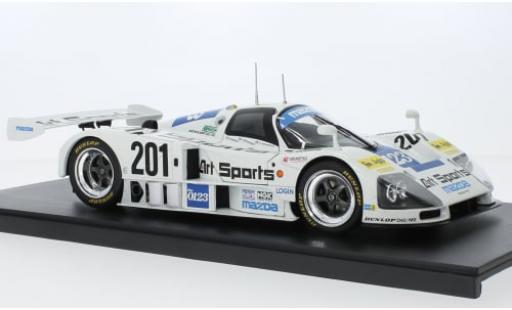 Diecast model cars Mazda 787B Base No.201 speed Co. Ltd. 24h Le Mans 1990 1/18 KK Scale