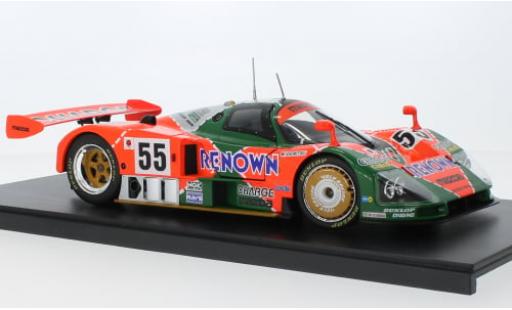 Diecast model cars Mazda 787B Base RHD No.55 speed Co. Ltd. Renown 24h Le Mans 1991 1/18 KK Scale