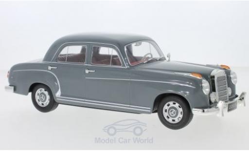 Diecast model cars Mercedes 220 Base S Limousine (W180 II) grey 1956 1/18 KK Scale