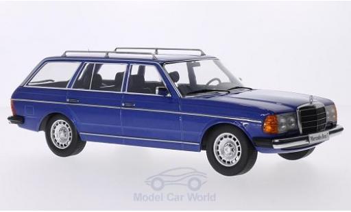 Diecast model cars Mercedes 250 Coupe T (S123) blue 1978 1/18 KK Scale