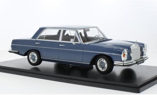 Diecast model cars Mercedes 300 6.3 SEL (W109) metallise blue 1967 1/18 KK Scale