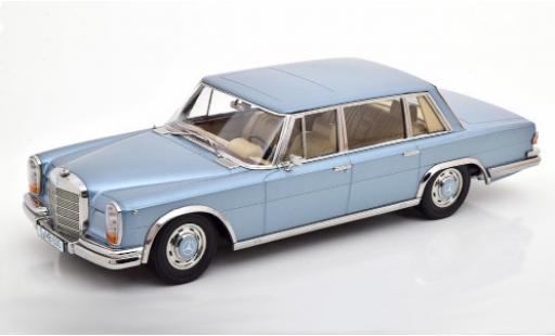 Diecast model cars Mercedes 600 Base (W100) metallic blue 1963 1/18 KK Scale