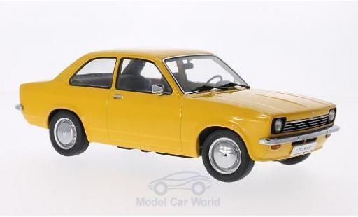 Diecast model cars Opel Kadett C Berlina C Limousine yellow T&Atilde;&frac14;ren and Hauben sind nicht zu &Atilde;&para;ffnen 1/18 KK Scale