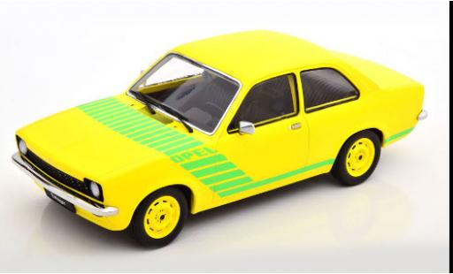 Diecast model cars Opel Kadett C Swinger C yellow/green 1973 1/18 KK Scale