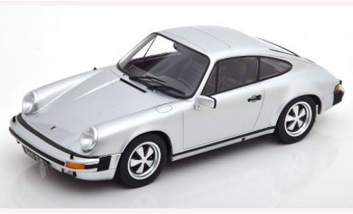 Diecast model cars Porsche 911 Carrera 3.0 Coupe grey 1977 1/18 KK Scale