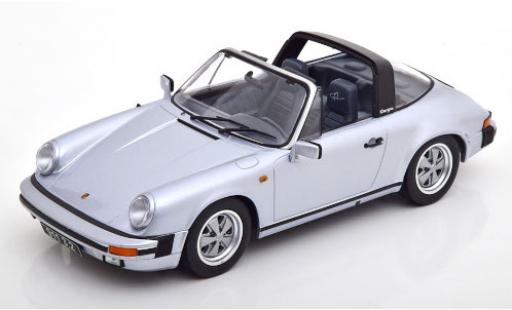 Diecast model cars Porsche 911 Targa Carrera 3.2 grey 1988 250.000 1/18 KK Scale
