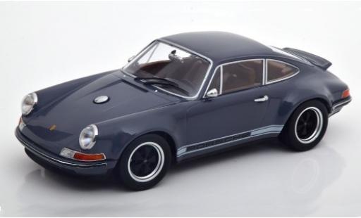 Diecast model cars Porsche 911 Base Singer grey/Dekor 1/18 KK Scale