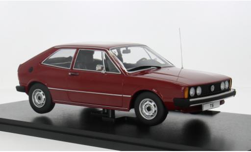 Diecast model cars Volkswagen Scirocco Base I TS red 1976 1/18 KK Scale