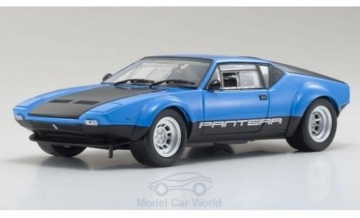 Diecast model cars De Tomaso Pantera GT4 blue 1/18 Kyosho