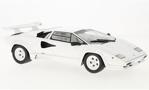 Diecast model cars Lamborghini Countach 5000 Quattrovalvole LP QV white 1/18 GT Spirit