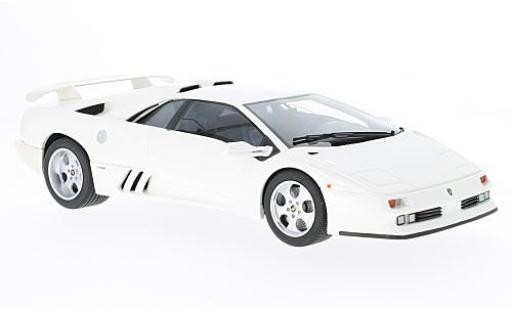 Diecast model cars Lamborghini Diablo SE30 Jota metallic white 1/18 GT Spirit