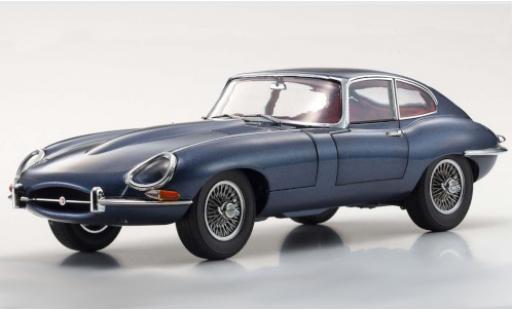 Diecast model cars Jaguar E-Type Base Series I metallic blue RHD 1961 1/18 Kyosho
