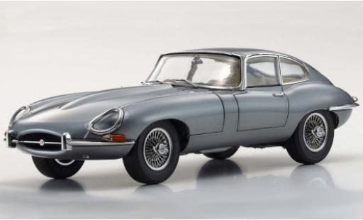 Diecast model cars Jaguar E-Type Base Series I metallic grey RHD 1961 1/18 Kyosho