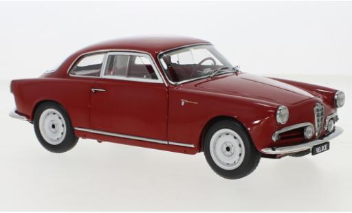 Diecast model cars Alfa Romeo Giulietta berlina Sprint Veloce red 1/18 Kyosho