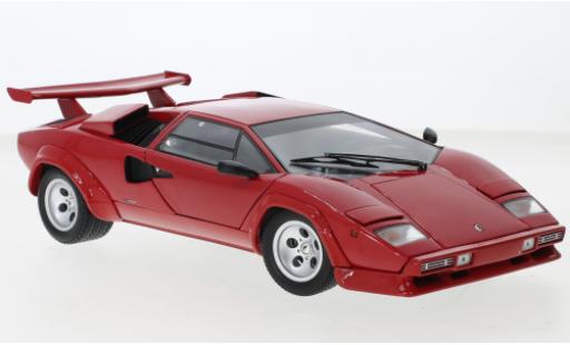 Diecast model cars Lamborghini Countach LP 500 LP500S red 1/18 Kyosho