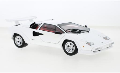 Diecast model cars Lamborghini Countach LP 500 LP500S white 1/18 Kyosho