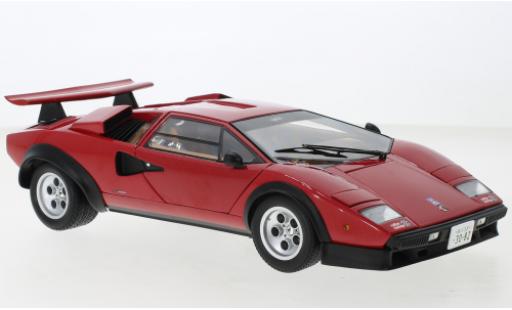Diecast model cars Lamborghini Countach Walter Wolf red 1/18 Kyosho