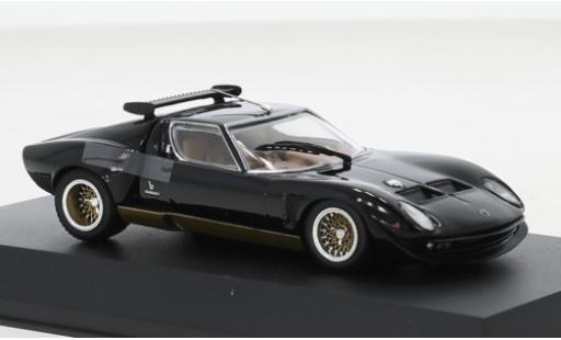 Diecast model cars Lamborghini Miura SVR black/gold 1970 1/43 Kyosho