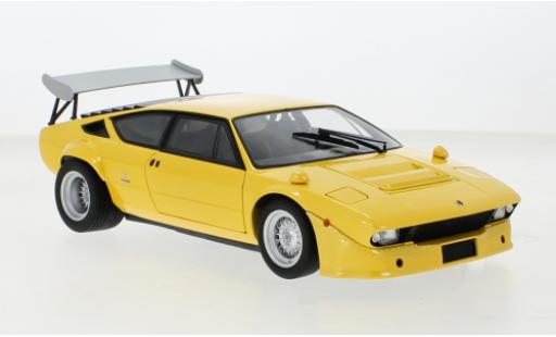 Diecast model cars Lamborghini Urraco Rally P250 metallise yellow 1/18 Kyosho