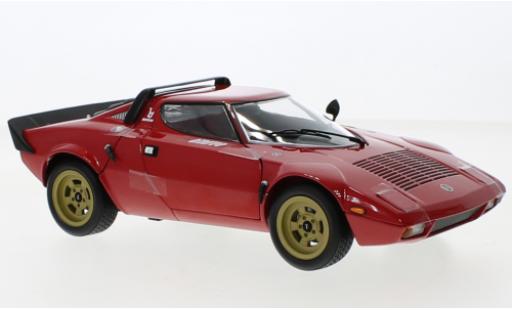 Diecast model cars Lancia Stratos HF red 1/18 Kyosho