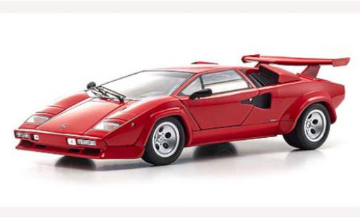 Diecast model cars Lamborghini Countach LP 500 LP500S red 1/18 Kyosho