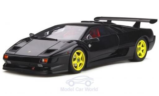 Diecast model cars Lamborghini Diablo SVR black 1/18 Kyosho