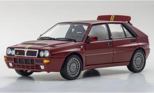 Diecast model cars Lancia Delta HF Integrale Evoluzione II Edizione Finale red/Dekor 1995 1/18 Kyosho