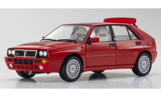 Diecast model cars Lancia Delta HF Integrale Evoluzione II red 1993 1/18 Kyosho