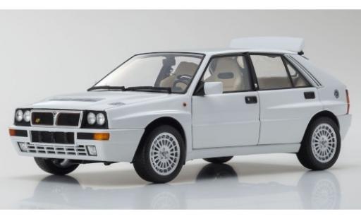 Diecast model cars Lancia Delta HF Integrale Evoluzione II white 1/18 Kyosho