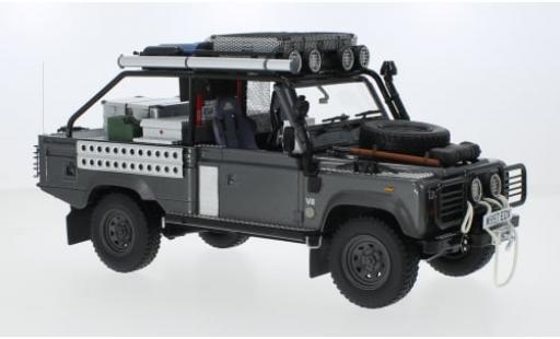 Diecast model cars Land Rover Defender Base Movie Edition grey 1/18 Kyosho