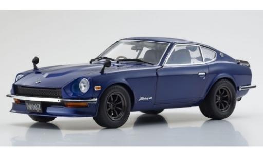Diecast model cars Nissan Fairlady Z S30 () metallic blue RHD 1970 1/18 Kyosho