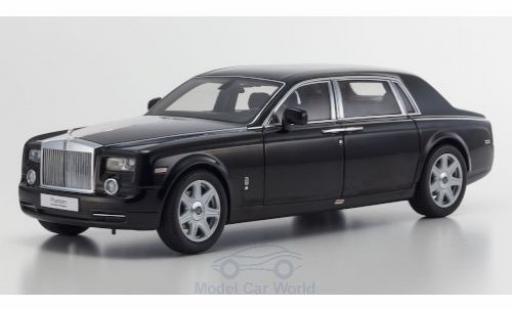 Diecast model cars Rolls Royce Phantom EWB black 2003 1/18 Kyosho