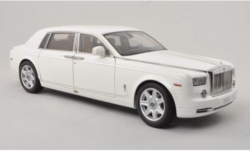 Diecast model cars Rolls Royce Phantom EWB white 1/18 Kyosho