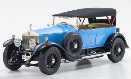 Diecast model cars Rolls Royce Phantom Base I blue RHD hood d&Atilde;&copy;tachable Persenning couch&Atilde;&copy; avec 1/18 Kyosho