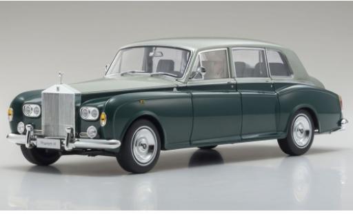 Diecast model cars Rolls Royce Phantom Base VI green/grey RHD 1/18 Kyosho