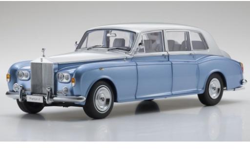 Diecast model cars Rolls Royce Phantom Base VI metallic blue/grey RHD 1/18 Kyosho