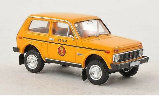 Lada Niva Poste 1/87 Brekina Danische Post (DK) diecast model cars