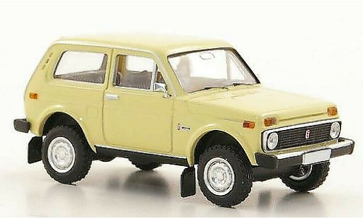 Lada Niva Base 1/87 Brekina beige diecast model cars