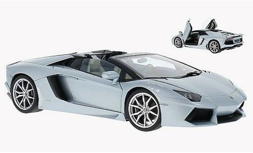 Lamborghini Aventador LP700-4 1/18 Autoart Roadster metallic blue 2013 diecast model cars