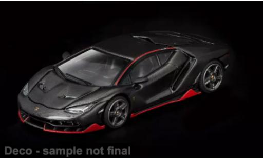 Diecast model cars Lamborghini Centenario Coupe carbon/red 1/64 Pop Race
