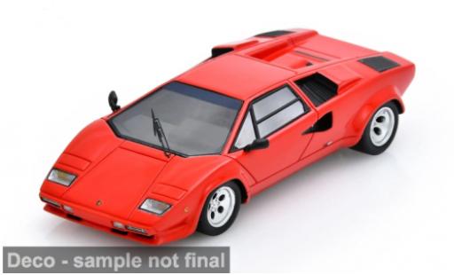 Diecast model cars Lamborghini Countach 5000 QV rot 1985 1/43 Spark
