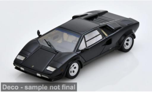 Diecast model cars Lamborghini Countach 5000S schwarz 1982 1/43 Spark