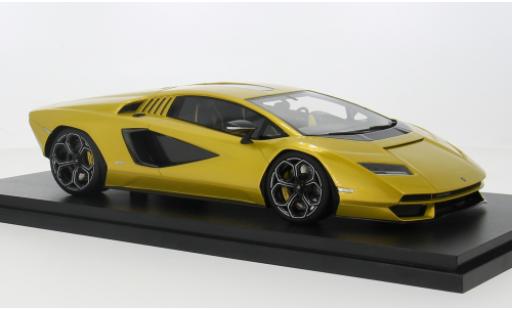 Diecast model cars Lamborghini Countach LPI 800-4 8 yellow 1/18 Top Speed